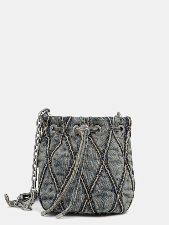 Zdjęcie produktu Diesel torebka jeansowa CHARM-D CHARM-D niebieski