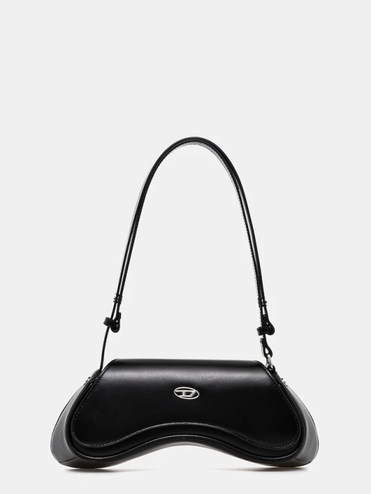 Zdjęcie produktu Diesel torebka skórzana PLAY PLAY CROSSBODY cross body czarny