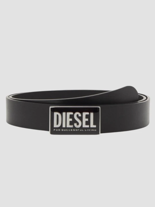 Zdjęcie produktu DIESEL Сzarny męski pasek B-GLOSSY II, Rozmiar 90 Czarny