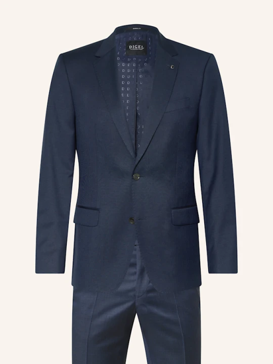 Zdjęcie produktu Digel Garnitur Daren-G Regular Fit blau GRANATOWY