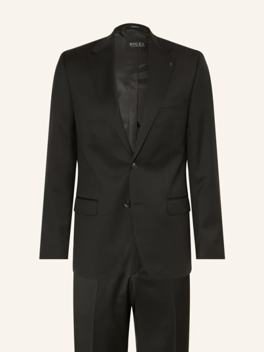 Zdjęcie produktu Digel Garnitur Daren Modern Fit schwarz CZARNY