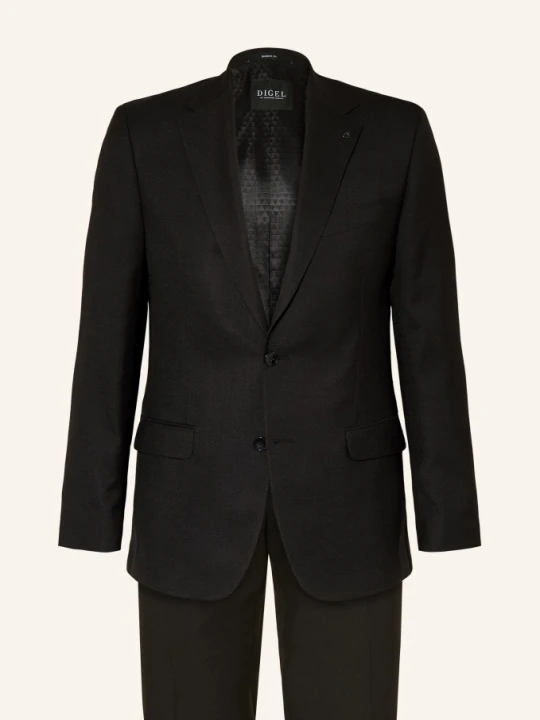 Zdjęcie produktu Digel Garnitur Daren-V-G Modern Fit schwarz CZARNY