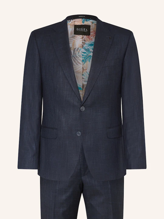 Zdjęcie produktu Digel Garnitur Daren-V-G Slim Fit blau GRANATOWY