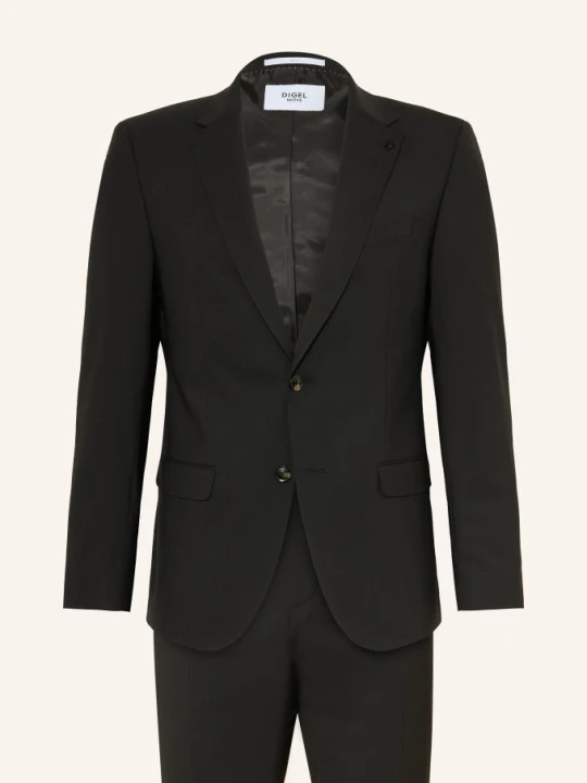 Zdjęcie produktu Digel Move Garnitur Anthony Extra Slim Fit schwarz CZARNY