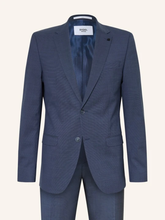 Zdjęcie produktu Digel Move Garnitur Anthony Slim Fit blau NIEBIESKI