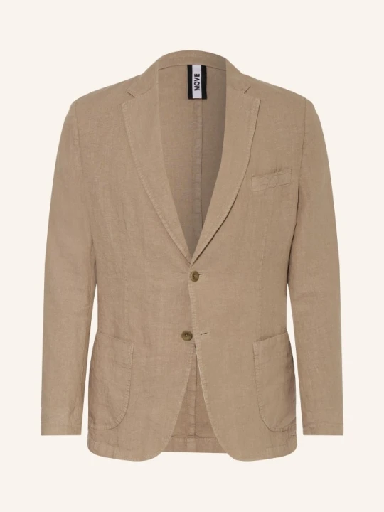 Zdjęcie produktu Digel Move Marynarka Brady O Kroju Modern Fit Z Lnu beige