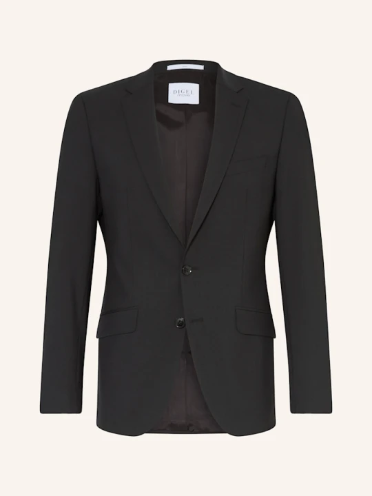 Zdjęcie produktu Digel Move Marynarka Garniturowa Allan Slim Fit schwarz 10 SCHWARZ