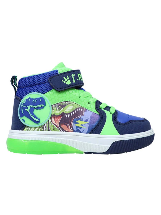 Zdjęcie produktu Dinosaur Sneakersy w kolorze niebiesko-zielonym rozmiar: 24