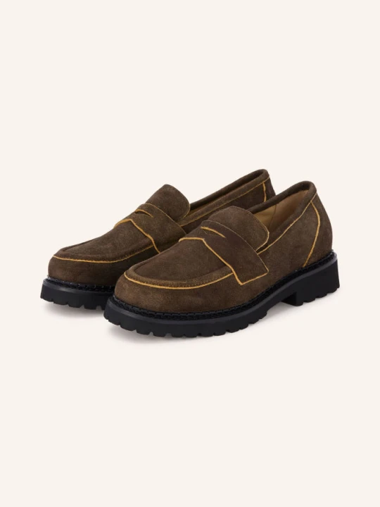 Zdjęcie produktu Dirndl & Bua Penny Loafers Antikbok braun Dirndl+bua CIEMNOBRĄZOWY
