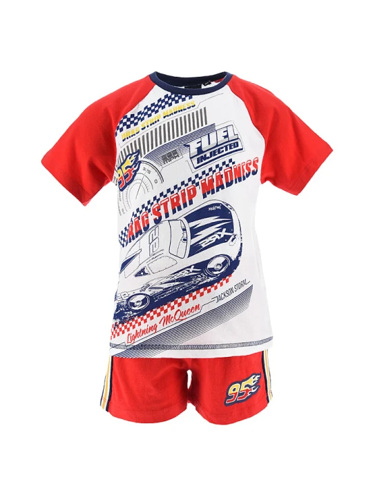 Zdjęcie produktu Disney Cars 2-częściowy zestaw "Auta" w kolorze czerwonym rozmiar: 98