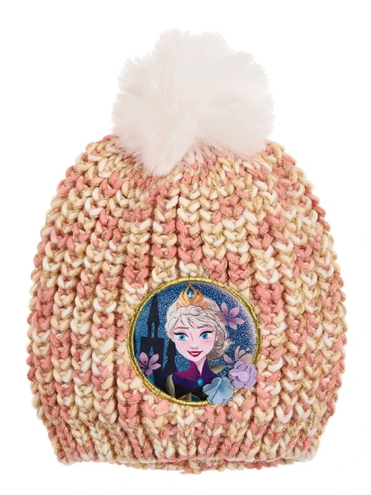 Zdjęcie produktu Disney Frozen Czapka "Kraina Lodu" w kolorze pomarańczowym rozmiar: 52 cm