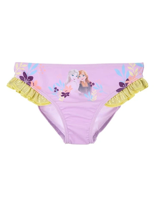 Zdjęcie produktu Disney Frozen Figi bikini "Kraina Lodu" w kolorze fioletowym rozmiar: 128