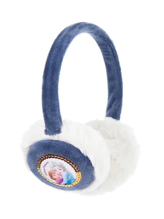 Zdjęcie produktu Disney Frozen Nauszniki "Kraina Lodu" w kolorze granatowo-białym rozmiar: onesize