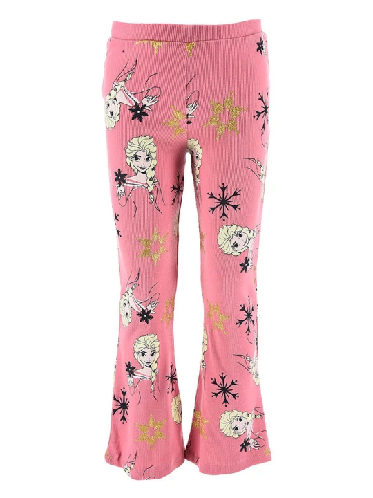 Zdjęcie produktu Disney Frozen Spodnie dresowe "Kraina Lodu" w kolorze jasnoróżowym rozmiar: 98