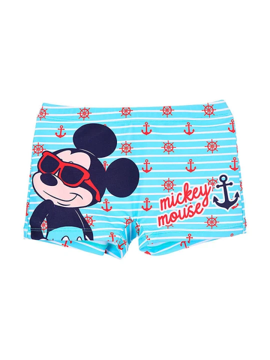 Zdjęcie produktu Disney Mickey Mouse Kąpielówki "Mickey" w kolorze błękitnym rozmiar: 116