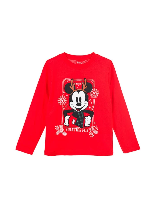 Zdjęcie produktu Disney Mickey Mouse Koszulka "Myszka Miki" w kolorze czerwonym rozmiar: 104