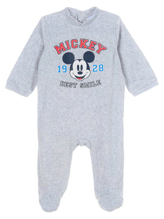 Zdjęcie produktu Disney Mickey Mouse Śpioszki "Myszka Miki" w kolorze szarym rozmiar: 80