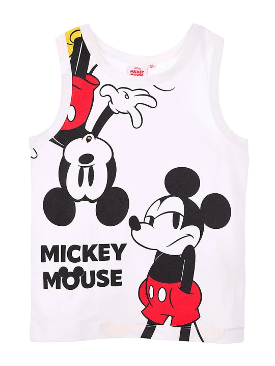 Zdjęcie produktu Disney Mickey Mouse Top "Mickey" w kolorze białym rozmiar: 128