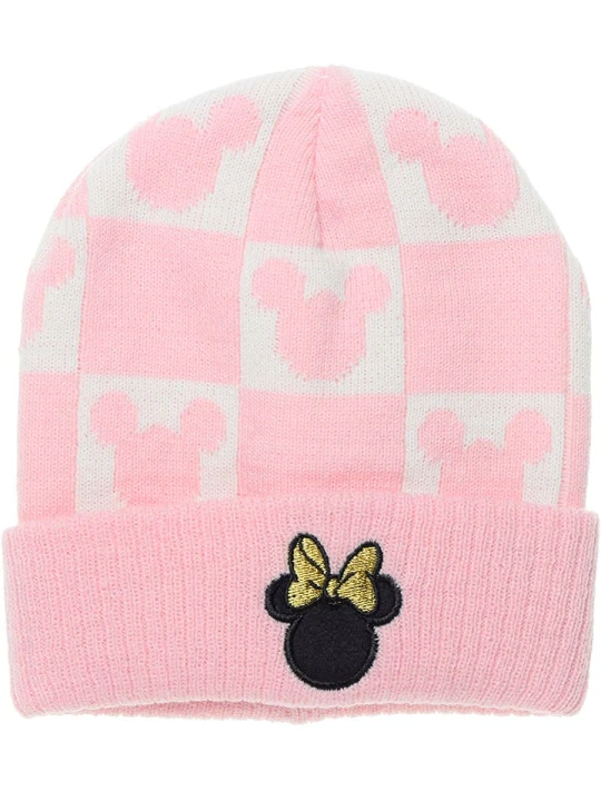 Zdjęcie produktu Disney Minnie Mouse Czapka beanie "Minnie" w kolorze jasnoróżowym rozmiar: 54 cm