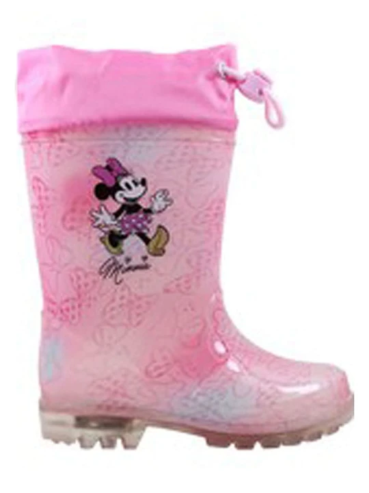 Zdjęcie produktu Disney Minnie Mouse Kalosze "Disney Myszka Minnie" w kolorze jasnoróżowym rozmiar: 24