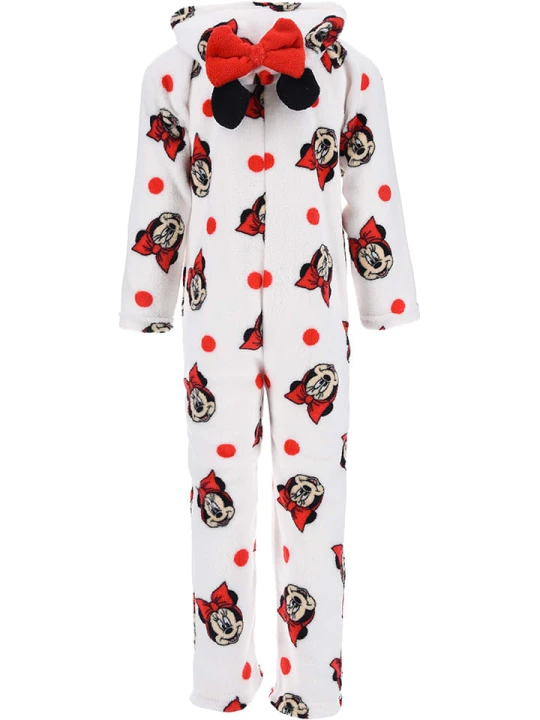 Zdjęcie produktu Disney Minnie Mouse Kombinezon polarowy "Minnie" w kolorze białym rozmiar: 98