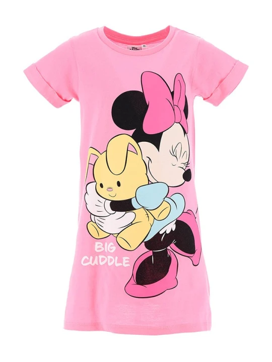 Zdjęcie produktu Disney Minnie Mouse Koszula nocna "Minnie" w kolorze jasnoróżowym rozmiar: 98
