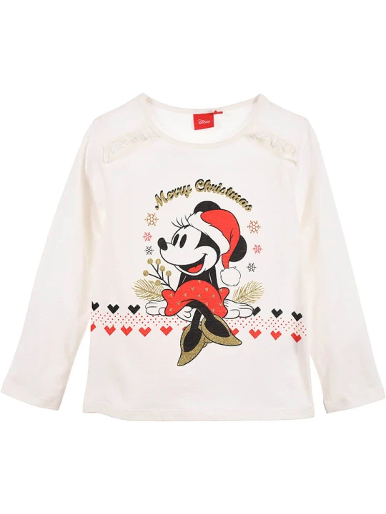 Zdjęcie produktu Disney Minnie Mouse Koszulka "Minnie" w kolorze białym rozmiar: 104