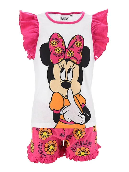 Zdjęcie produktu Disney Minnie Mouse Piżama "Minnie" w kolorze różowo-białym rozmiar: 98