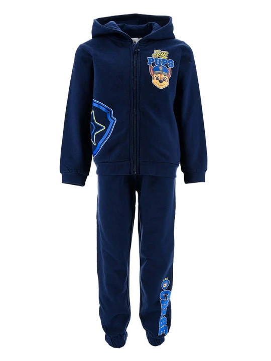 Zdjęcie produktu Disney Paw Patrol 2-częściowy zestaw "Psi Patrol" w kolorze granatowym rozmiar: 116