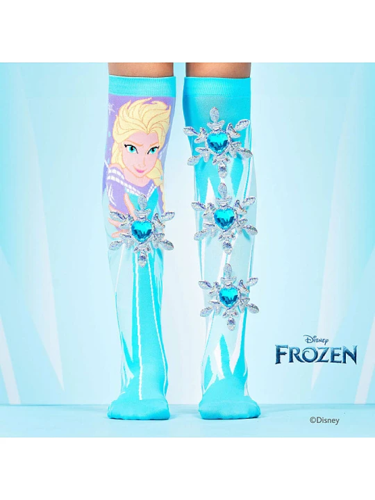 Zdjęcie produktu Disney Skarpety "Frozen" w kolorze turkusowym rozmiar: onesize