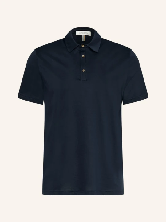 Zdjęcie produktu Distretto 12 Koszulka Polo Z Dżerseju Menta blau GRANATOWY