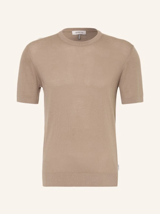Zdjęcie produktu Distretto 12 Koszulka Z Dzianiny beige JASNOBRĄZOWY