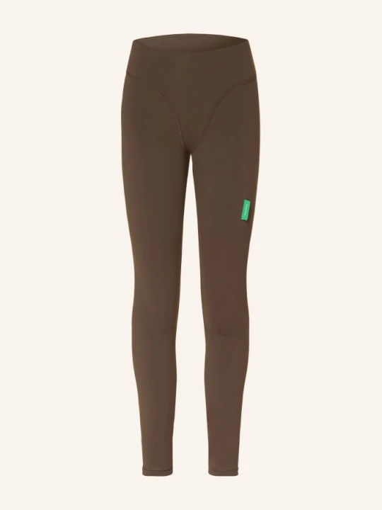 Zdjęcie produktu District Vision Legginsy Interlock braun BRĄZOWY