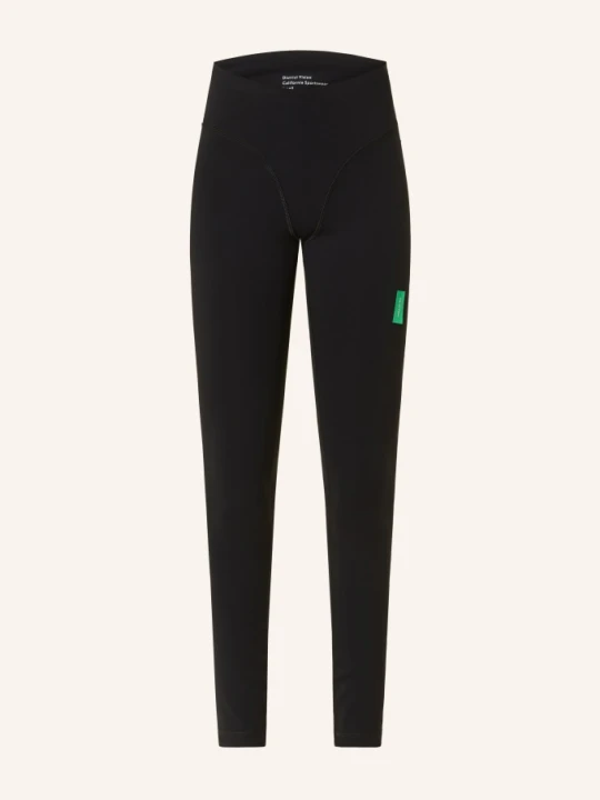 Zdjęcie produktu District Vision Legginsy Interlock schwarz CZARNY