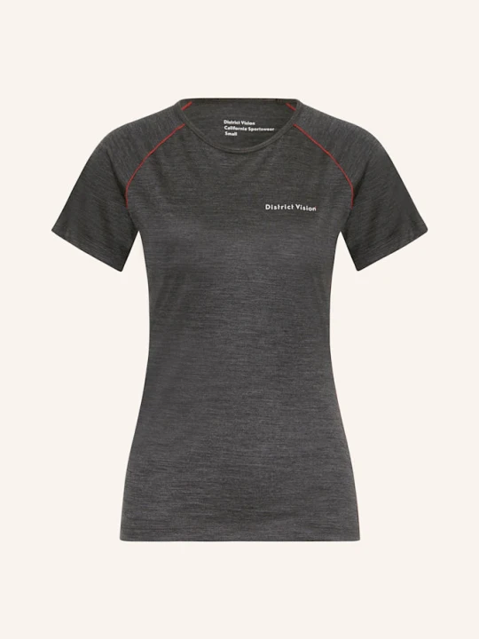 Zdjęcie produktu District Vision T-Shirt Merino Z Wełny Merino grau CZIEMNOSZARY