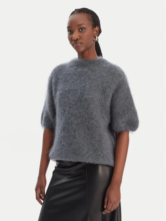 Zdjęcie produktu Dixie Sweter M277Y101A Szary Relaxed Fit