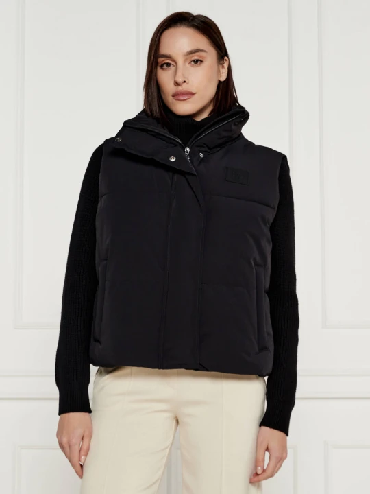 Zdjęcie produktu DKNY Bezrękawnik | Cropped Fit czarny