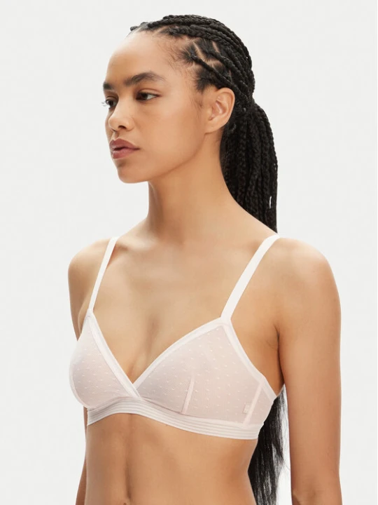 Zdjęcie produktu DKNY Biustonosz bezfiszbinowy DK7656 Różowy