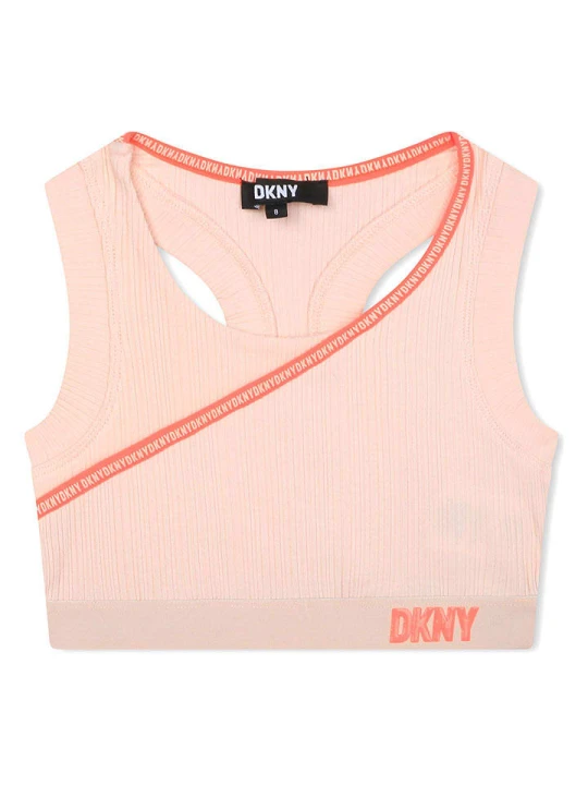 Zdjęcie produktu DKNY Biustonosz sportowy w kolorze jasnoróżowym rozmiar: 176