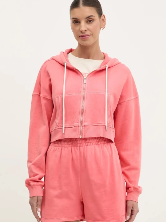 Zdjęcie produktu Dkny bluza bawełniana różowy
