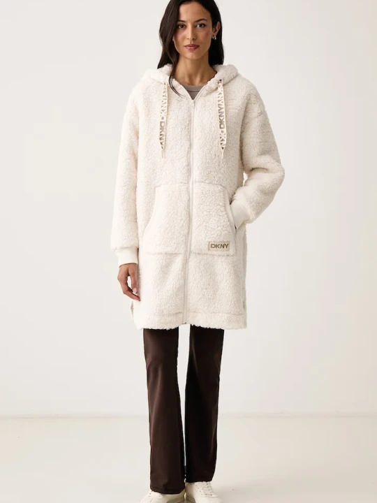 Zdjęcie produktu DKNY bluza polarowa damska beżowy