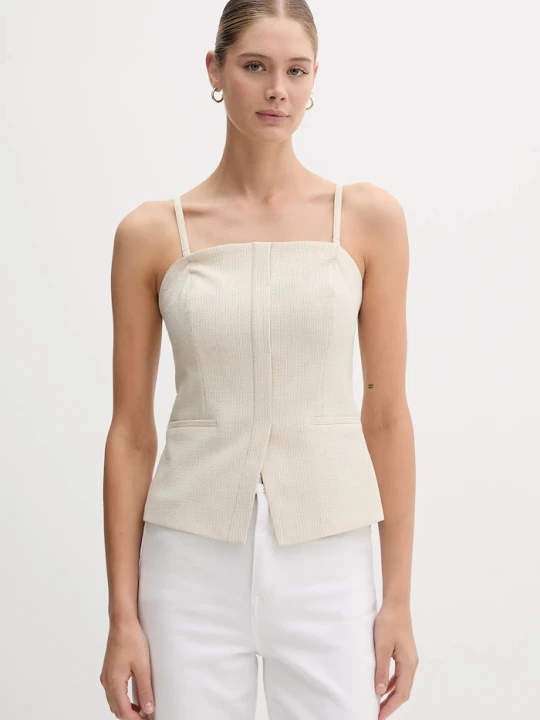 Zdjęcie produktu Dkny bluzka beżowy