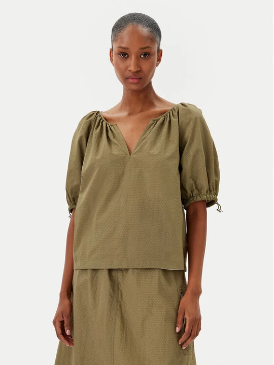 Zdjęcie produktu DKNY Bluzka P5BAFATG 311 Zielony Regular Fit