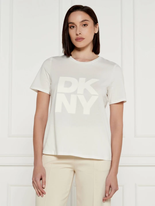 Zdjęcie produktu DKNY Bluzka | Regular Fit kremowy