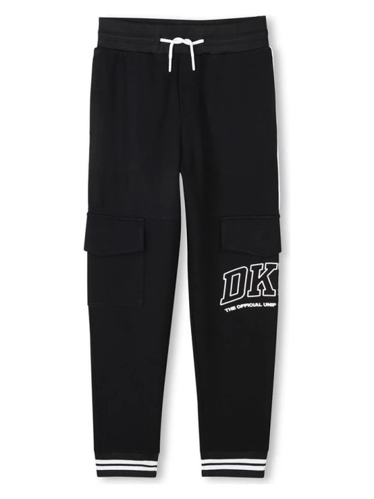 Zdjęcie produktu DKNY Bojówki w kolorze czarnym rozmiar: 152