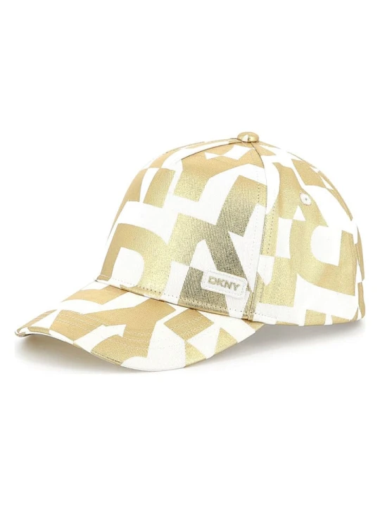 Zdjęcie produktu DKNY Czapka w kolorze złoto-białym rozmiar: 54 cm