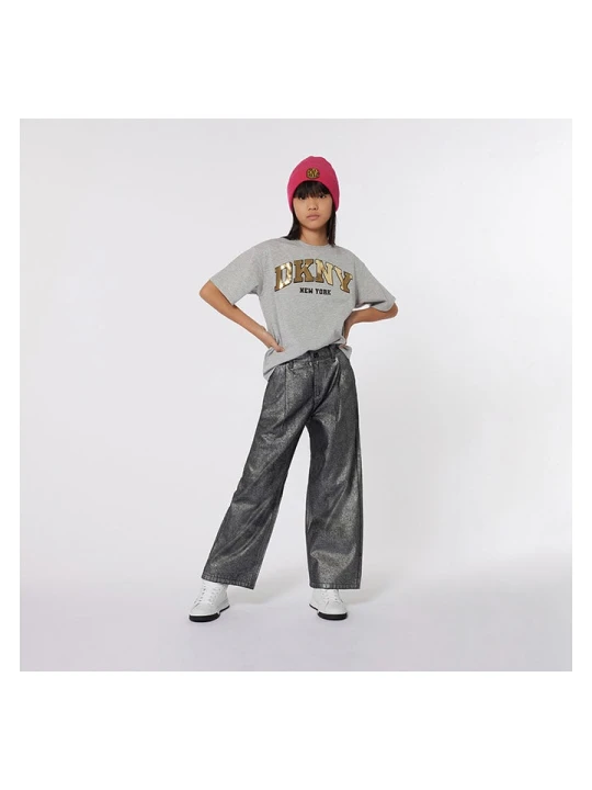 Zdjęcie produktu DKNY Dżinsy - Wide Leg - w kolorze szarym rozmiar: 152