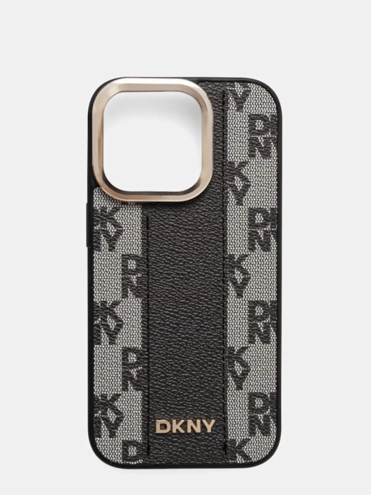 Zdjęcie produktu DKNY etui na telefon iPhone 16 Pro brązowy