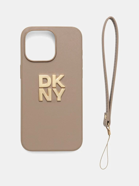 Zdjęcie produktu DKNY etui na telefon Phone 15 Pro Max beżowy