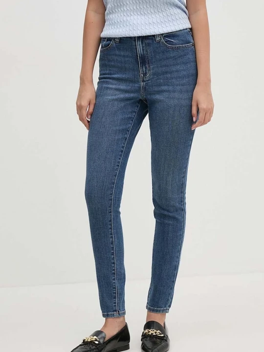 Zdjęcie produktu DKNY jeansy skinny damskie niebieski